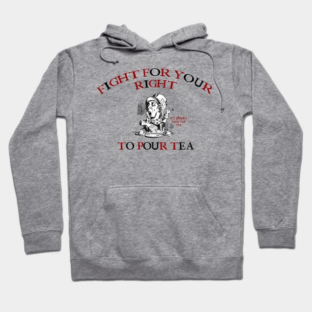 It's Always Time For Tea: Hoodie by The Blue Box